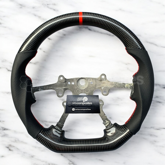 2006-2010 Jeep Cherokee Carbon Fiber Steering Wheel Custom