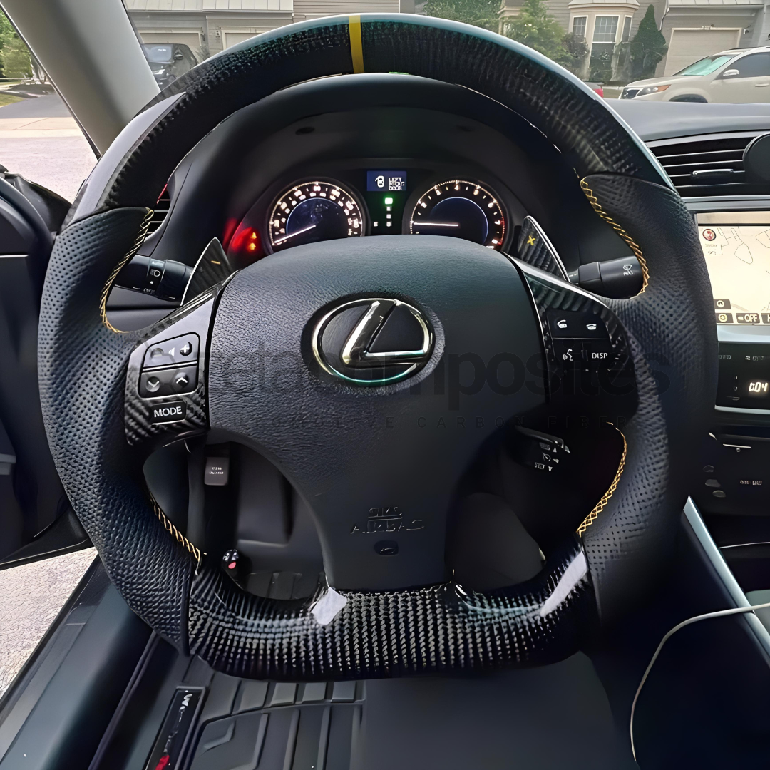 Carbon Fiber Steering Wheel for (06'-13') IS250 IS350 ISF