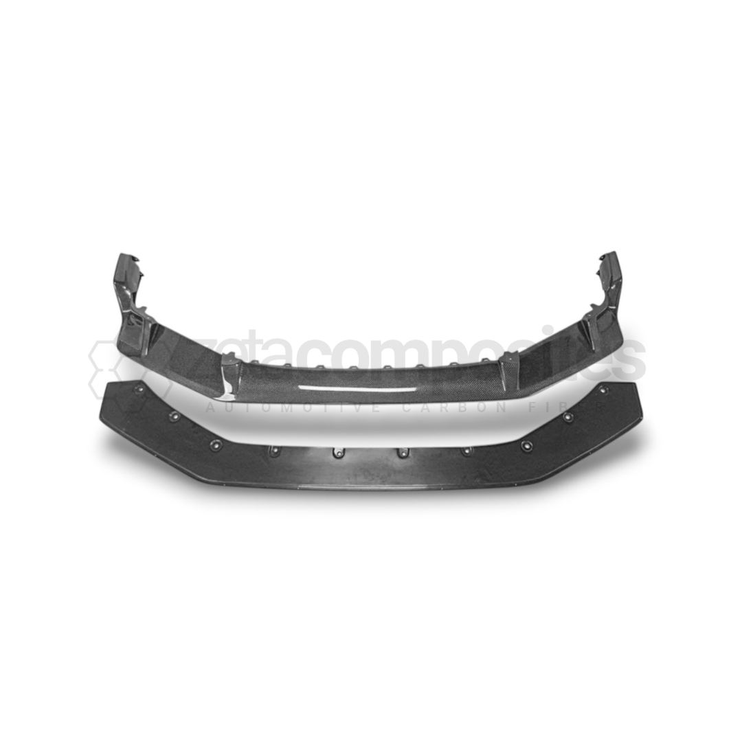Carbon Fiber Front Lip Track Style for 10th Gen Civic Type R (2016'-2021')