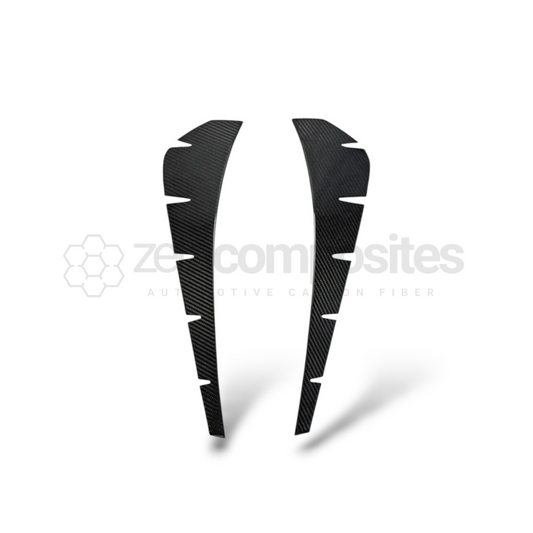 Carbon Fiber Fender Vent Garnish Covers for 10th Gen Civic Type R (2016'-2021')