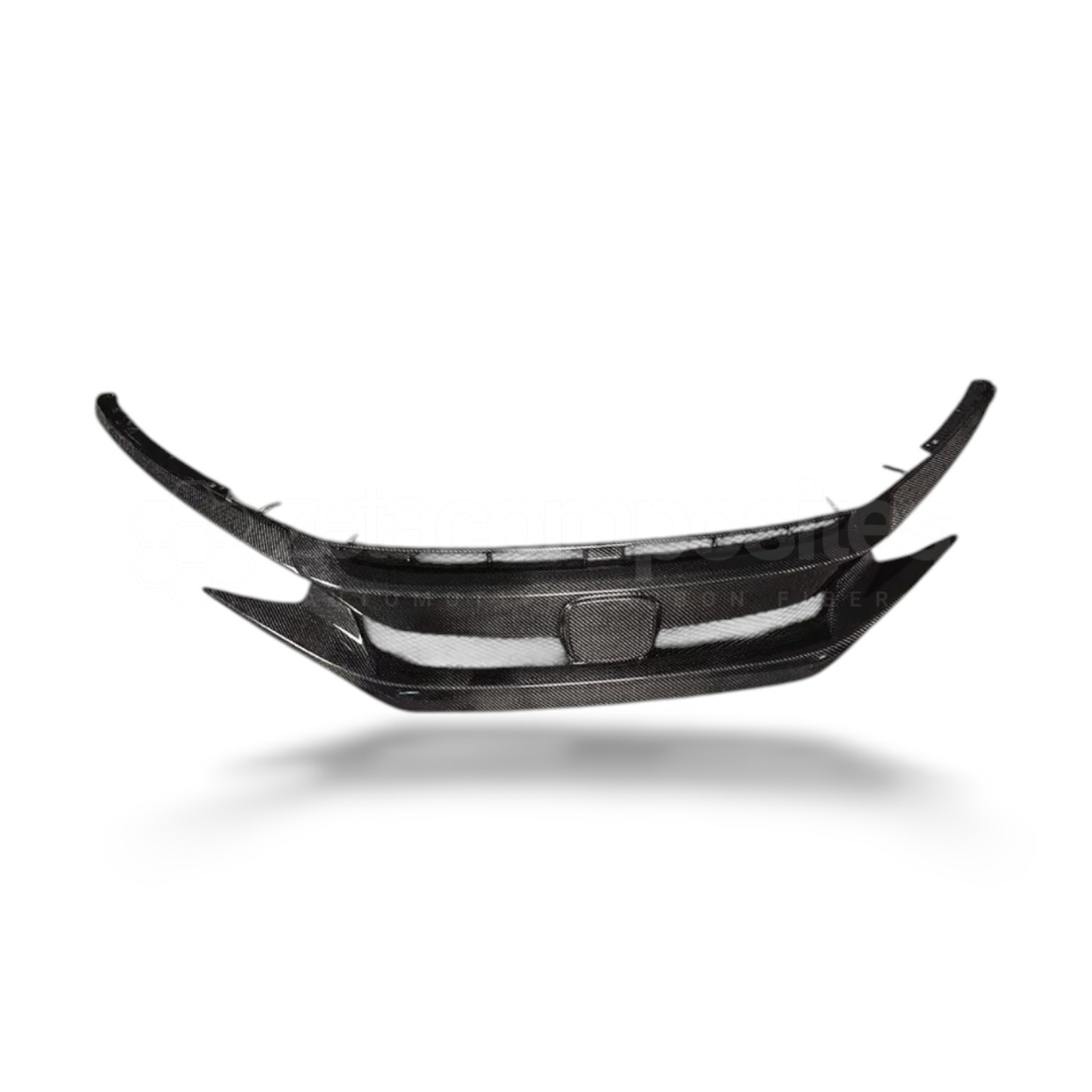 Carbon Fiber OE Style Front Grille for Honda Civic Sedan (2016'-2021')