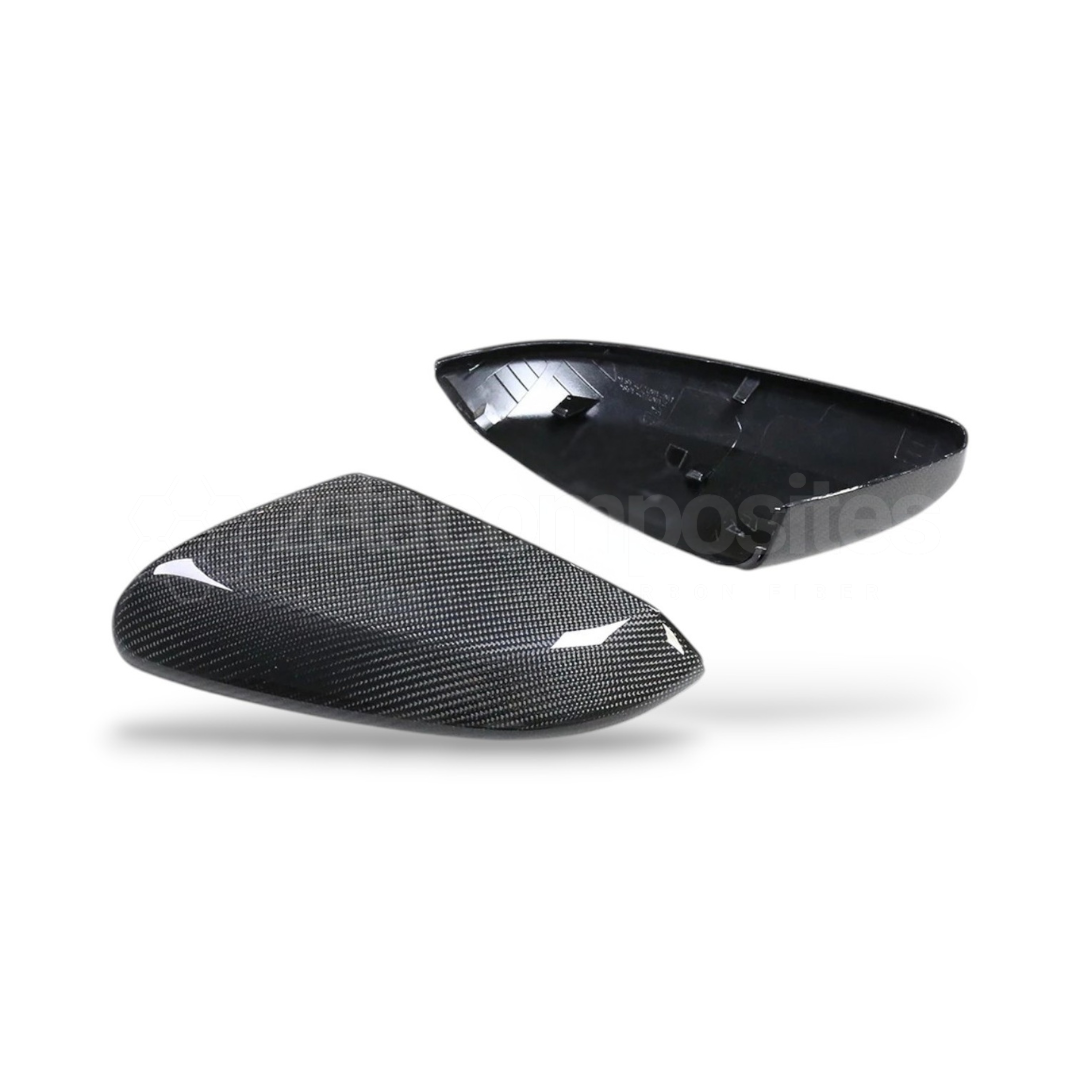 Carbon Fiber Replacement Mirror Caps for 10th Gen Honda Civic FK7 FK8 (2016'-2021')
