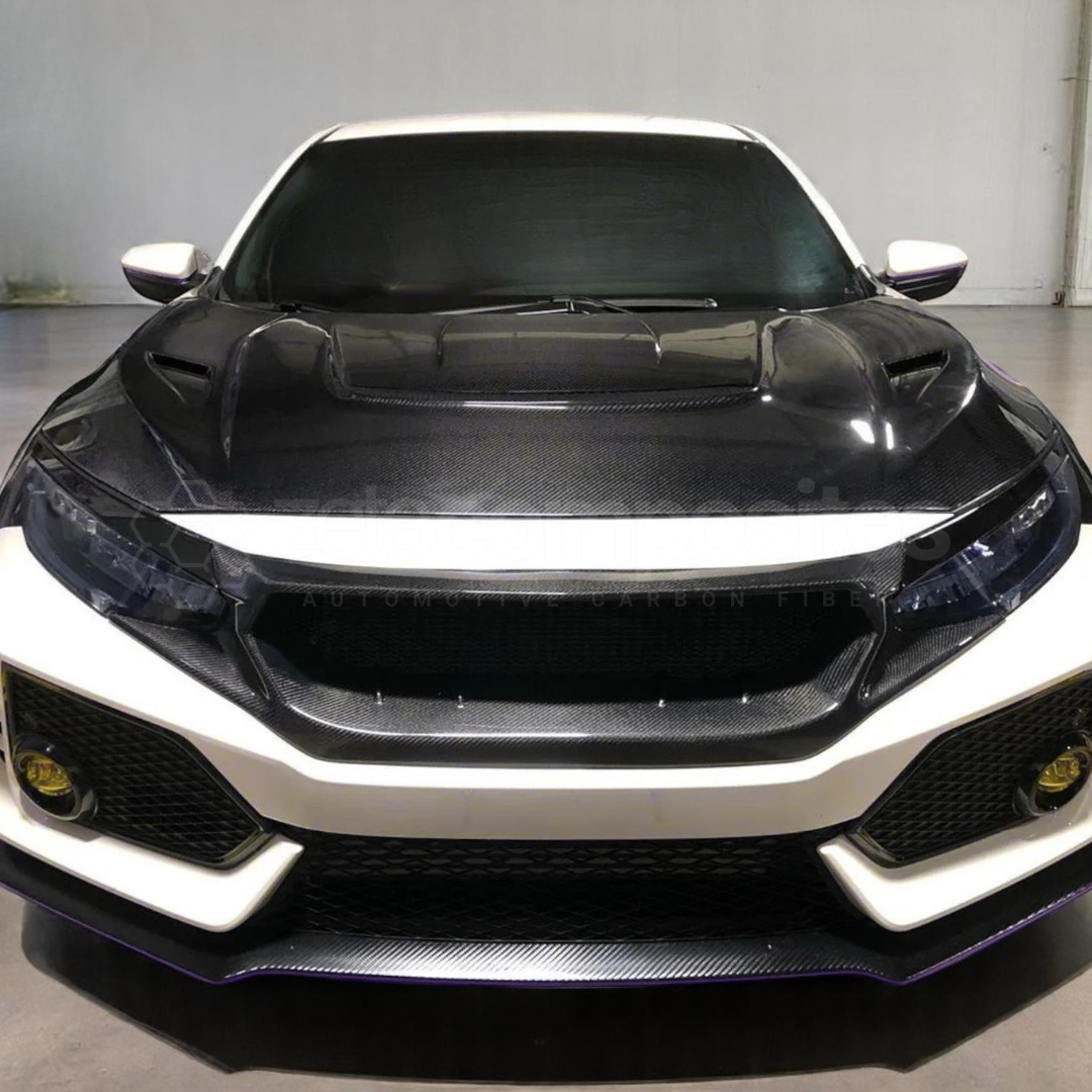 Carbon Fiber Front Grill for FK8 Honda Civic Type R (2016'-2021')