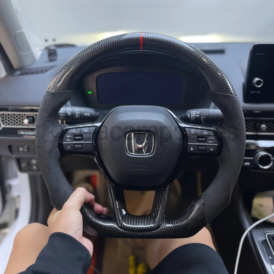 Carbon Fiber Steering Wheel for 11th Gen Civic/Accord/Acura