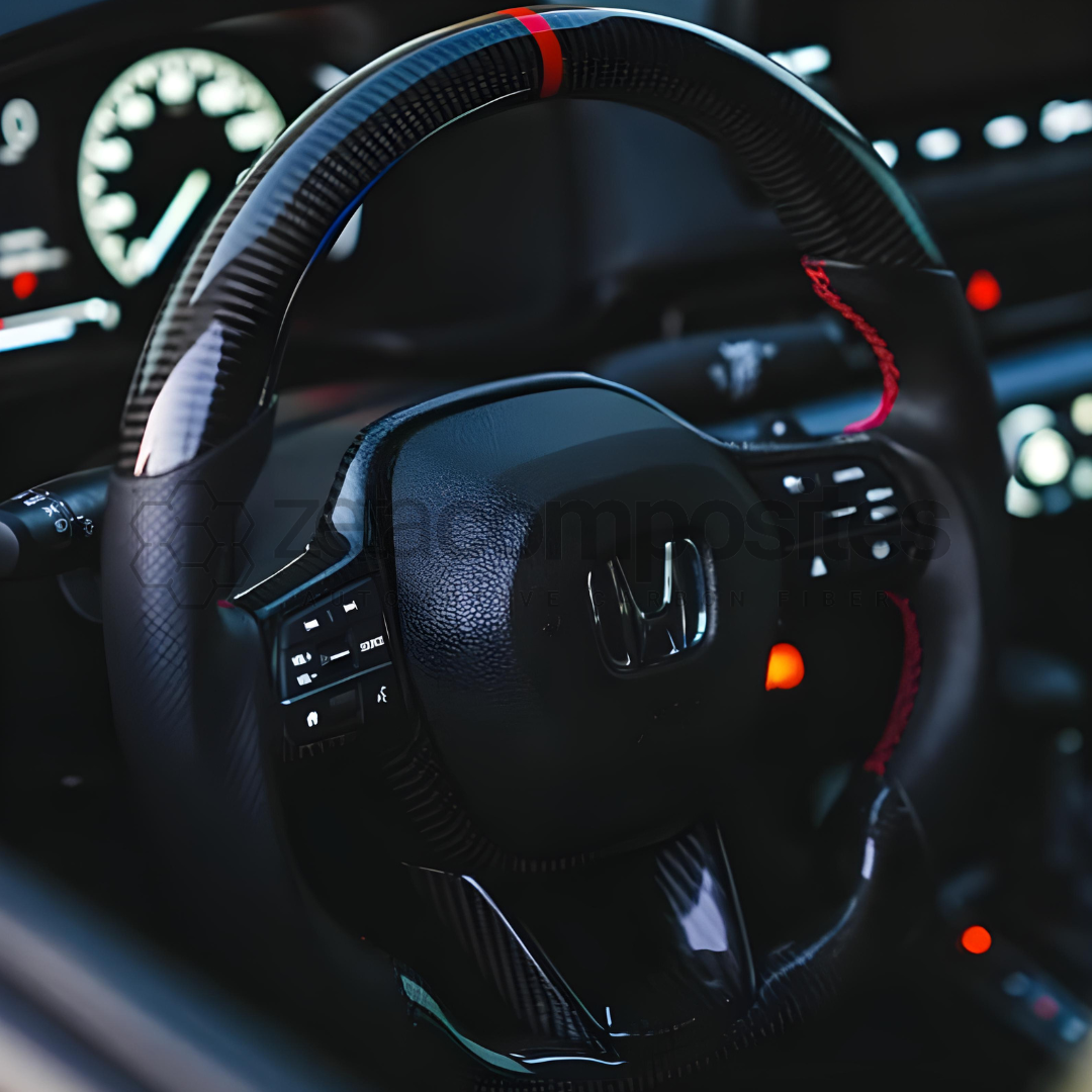 Carbon Fiber Steering Wheel for 11th Gen Civic/Accord/Acura