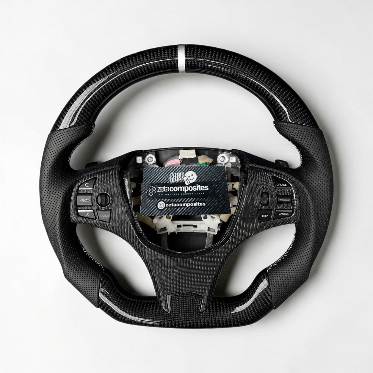 (2014'-2019') Acura MDX RLX Carbon Fiber Steering Wheel