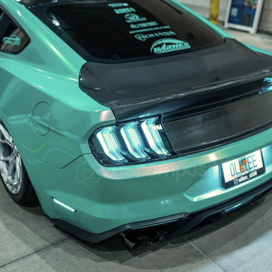 (2015'-2023') Mustang Carbon Fiber Trunk Panel Decklid Replacement