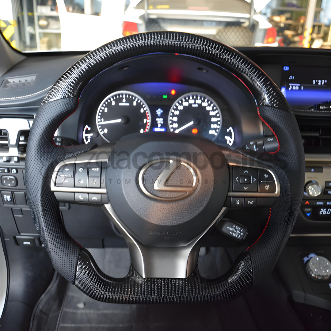 LEXUS ES/GS/RX/LX 350 570 Custom Carbon Fiber Steering Wheel