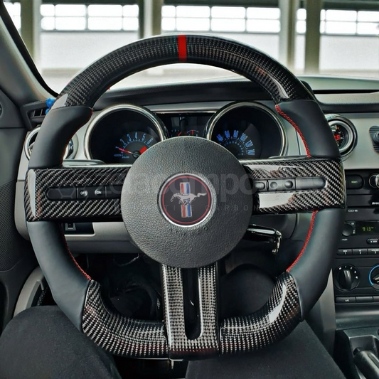 carbon steering wheel for mustang