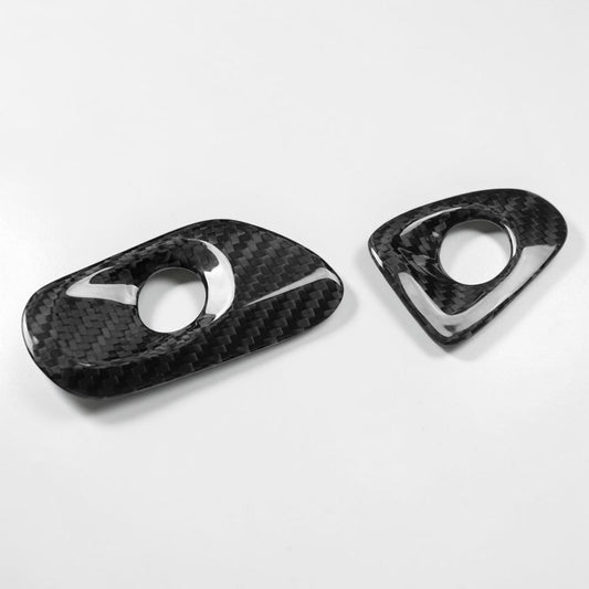 (2005'-2013') C6 Corvette Carbon Fiber Door Button Bezel Covers