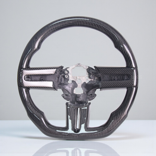 custom steering wheel for mustang front