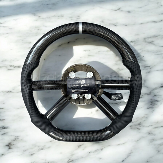 2007-2010 Jeep Wrangler Custom Carbon Fiber Steering Wheel