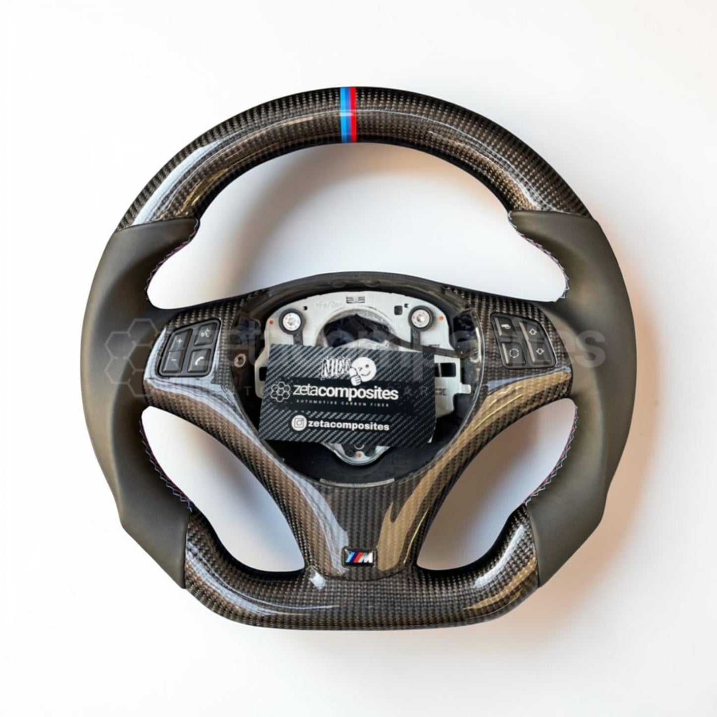 (2007'-2013') BMW Carbon Fiber Steering Wheel E90/E91/E93/E82