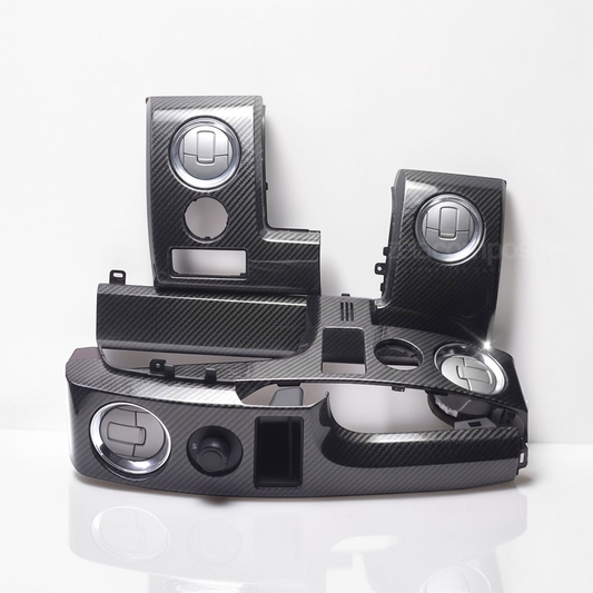 (2009'-2014') Ford F150 F250 F350 F450 Carbon Fiber Interior Direct Replacement Kit