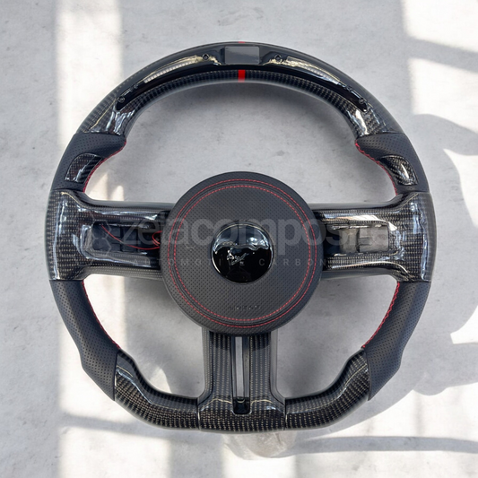 Carbon Fiber Steering Wheel for Mustang (2010'-2014')