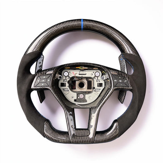 (2012'-2014'+) Carbon Fiber Steering Wheel for Mercedes AMG A/C/D/E/G