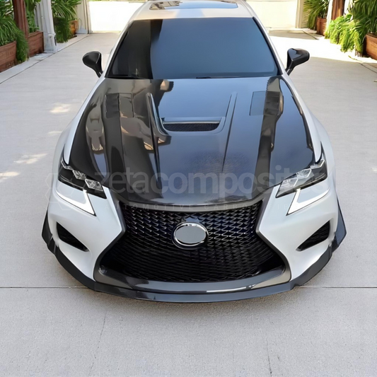Carbon Fiber Track Style Hood for Lexus GS F GS350 GS200t GS300 (2013-2020)