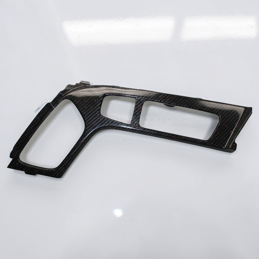 (2014'-2019') Cadillac Carbon Fiber Console Trim Direct Replacement