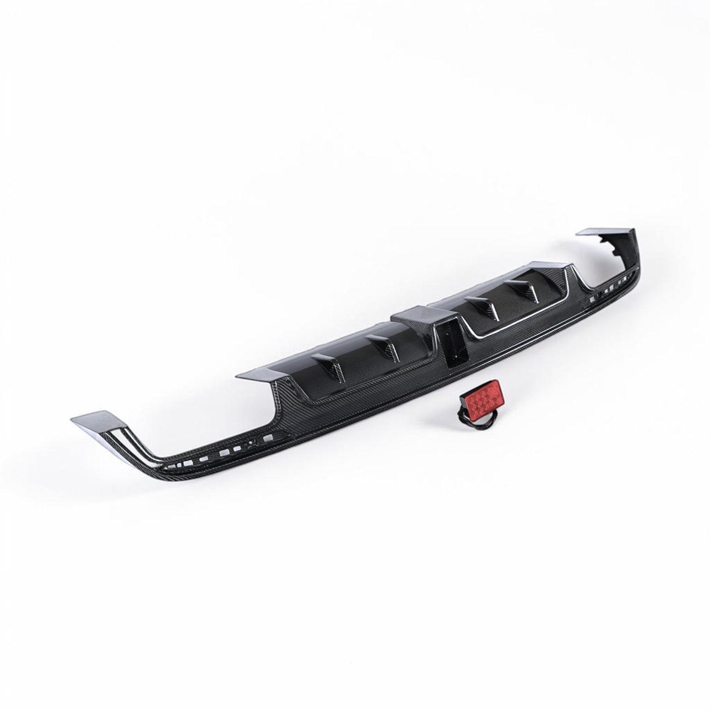 (2014'-2017'+) Mercedes S63 S65 W222 Carbon Fiber Diffuser with Brake Light