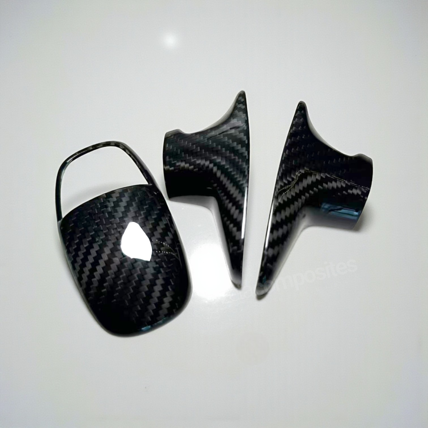 (2014'+) For Dodge Carbon Fiber Shifter Knob Covers