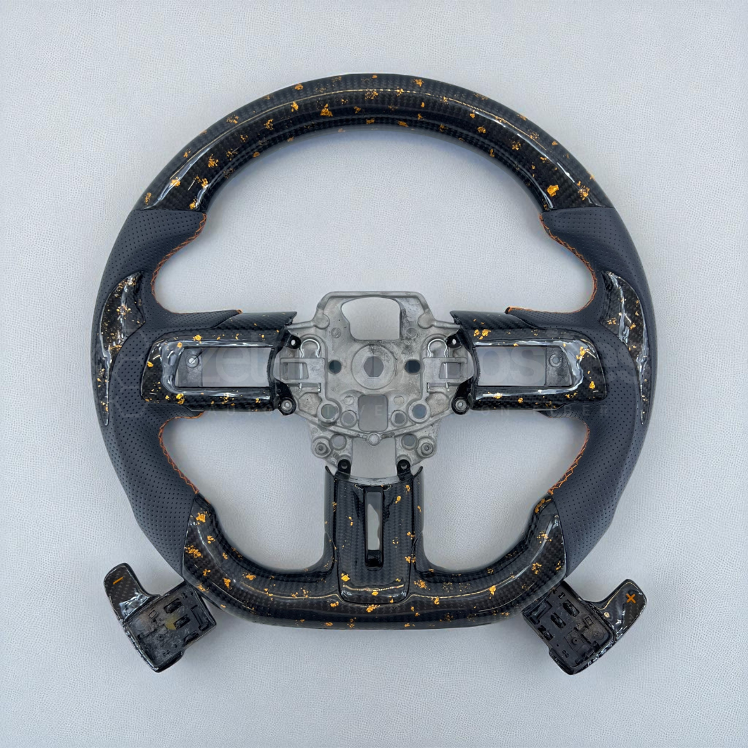 Carbon Fiber Steering Wheel for Mustang (2015'-2023')