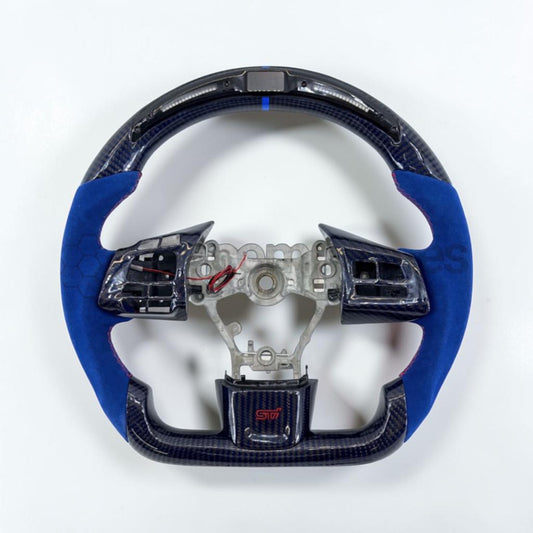 (2015'-2021') Subaru WRX / STi / Forester / Crosstrek / Outback Carbon Fiber Steering Wheel