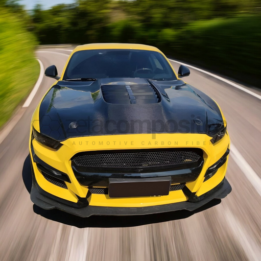 carbon fiber gt500 hood for s550 mustang shelby and more
