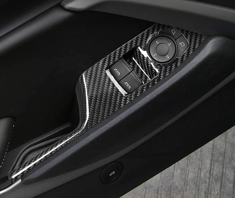 (2016'-2023') Camaro Carbon Fiber Window Switch Panel Covers