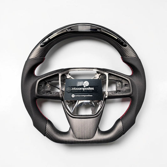 (2016'-2021') Honda Civic Fk7 Fk8 / CRV Carbon Fiber Steering Wheel