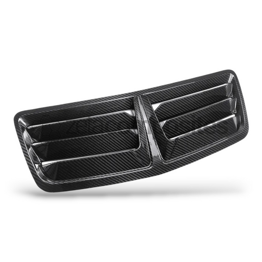 oem style carbon fiber hood vent 2024 mustang s650