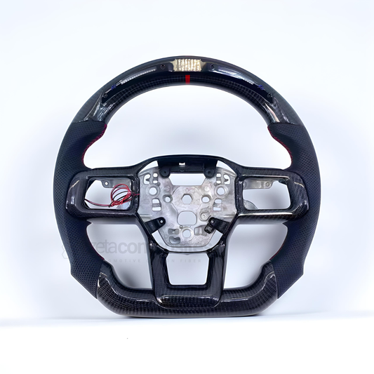 Carbon Fiber Steering Wheel for 2024+ Mustang S650