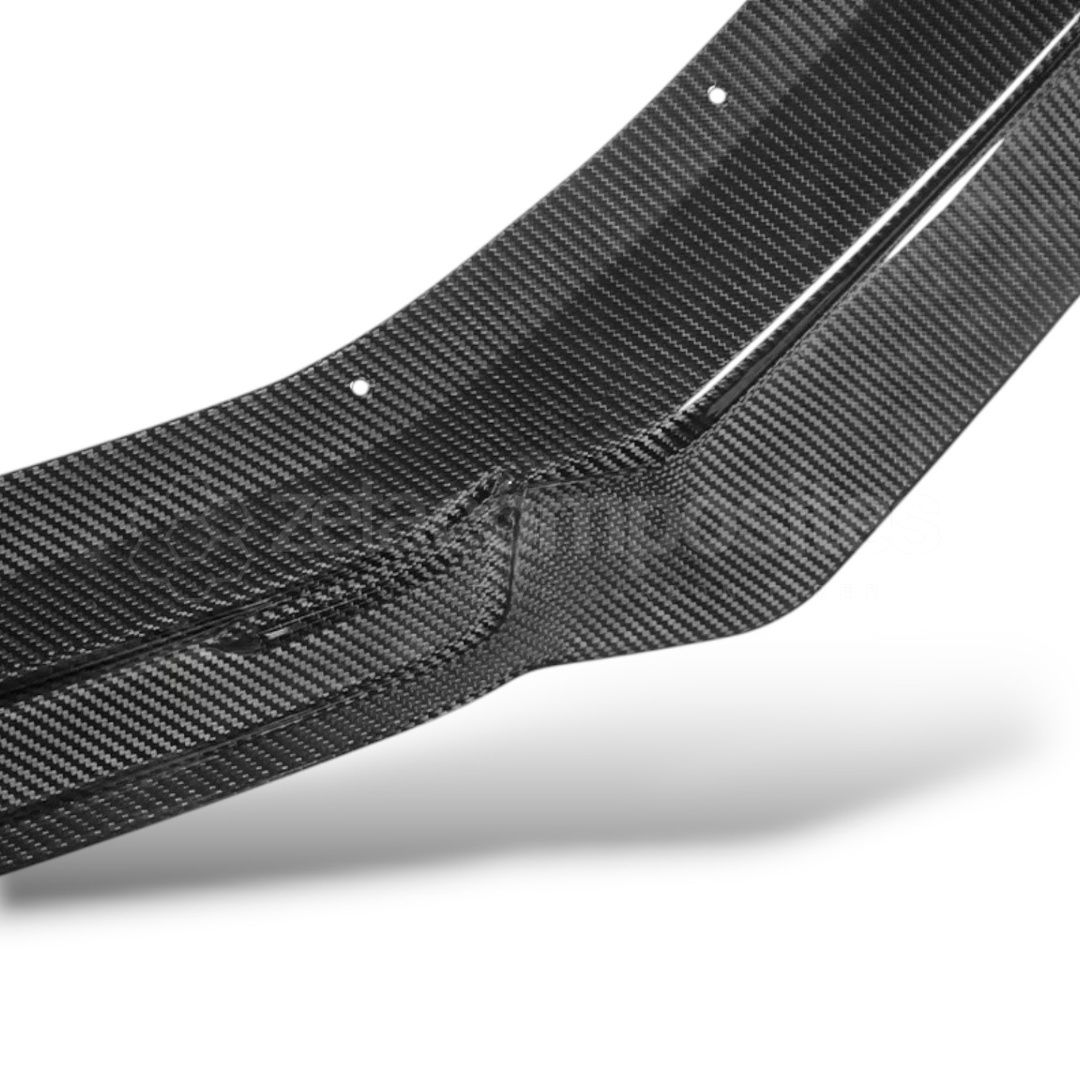 2024+ Ford Mustang S650 Real Carbon Fiber Front Lip Splitter