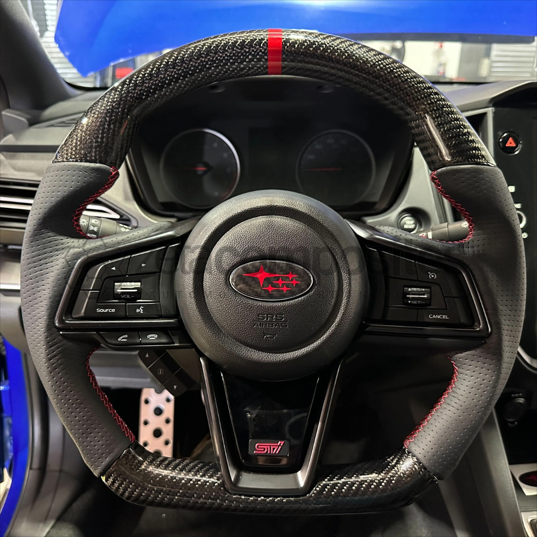 Carbon Fiber Steering Wheel for 22'+ Subaru WRX / STi
