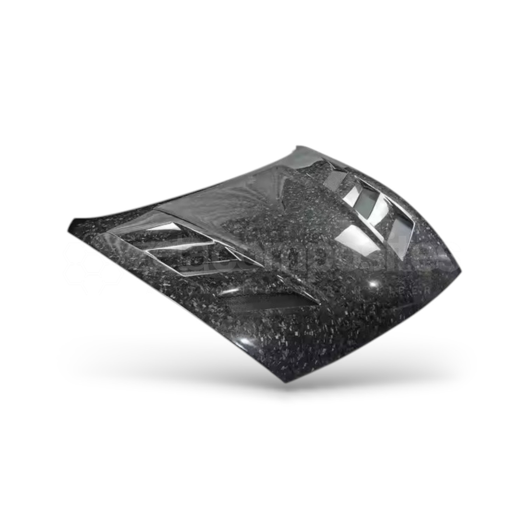 Carbon Fiber Hood Triple Vented Style for Nissan 370z