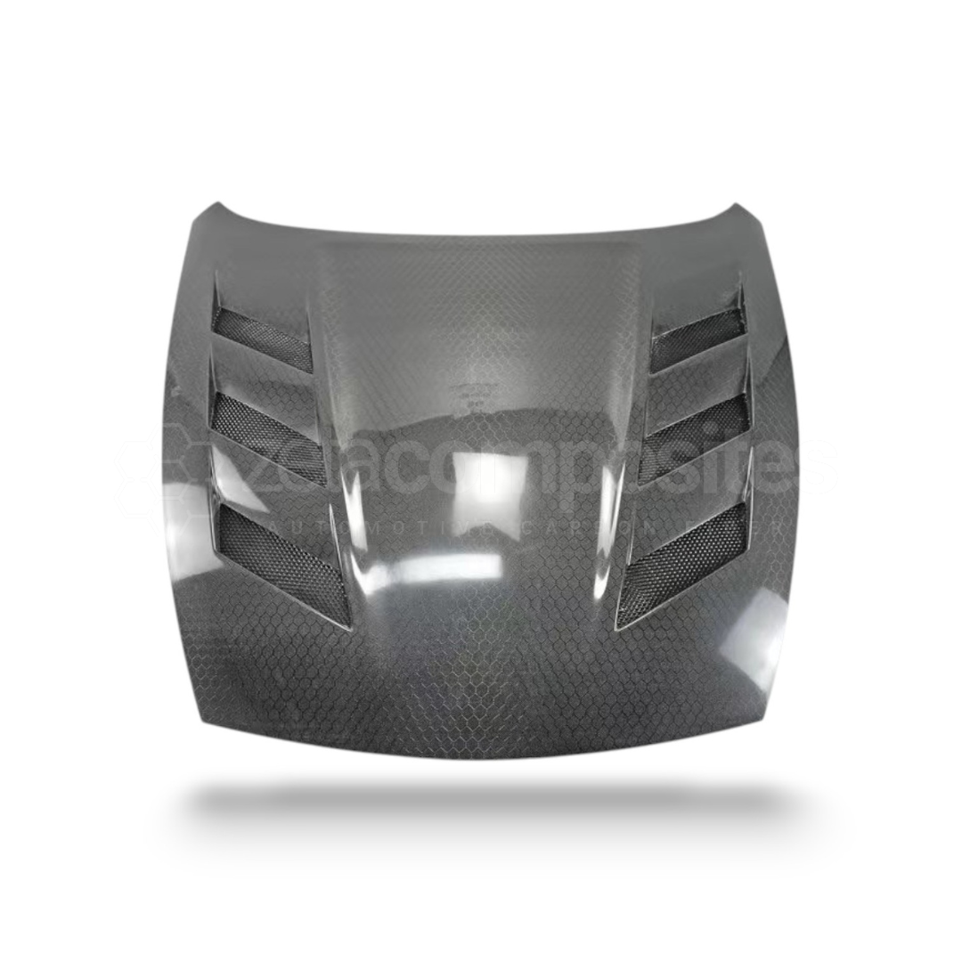 Carbon Fiber Hood Triple Vented Style for Nissan 370z
