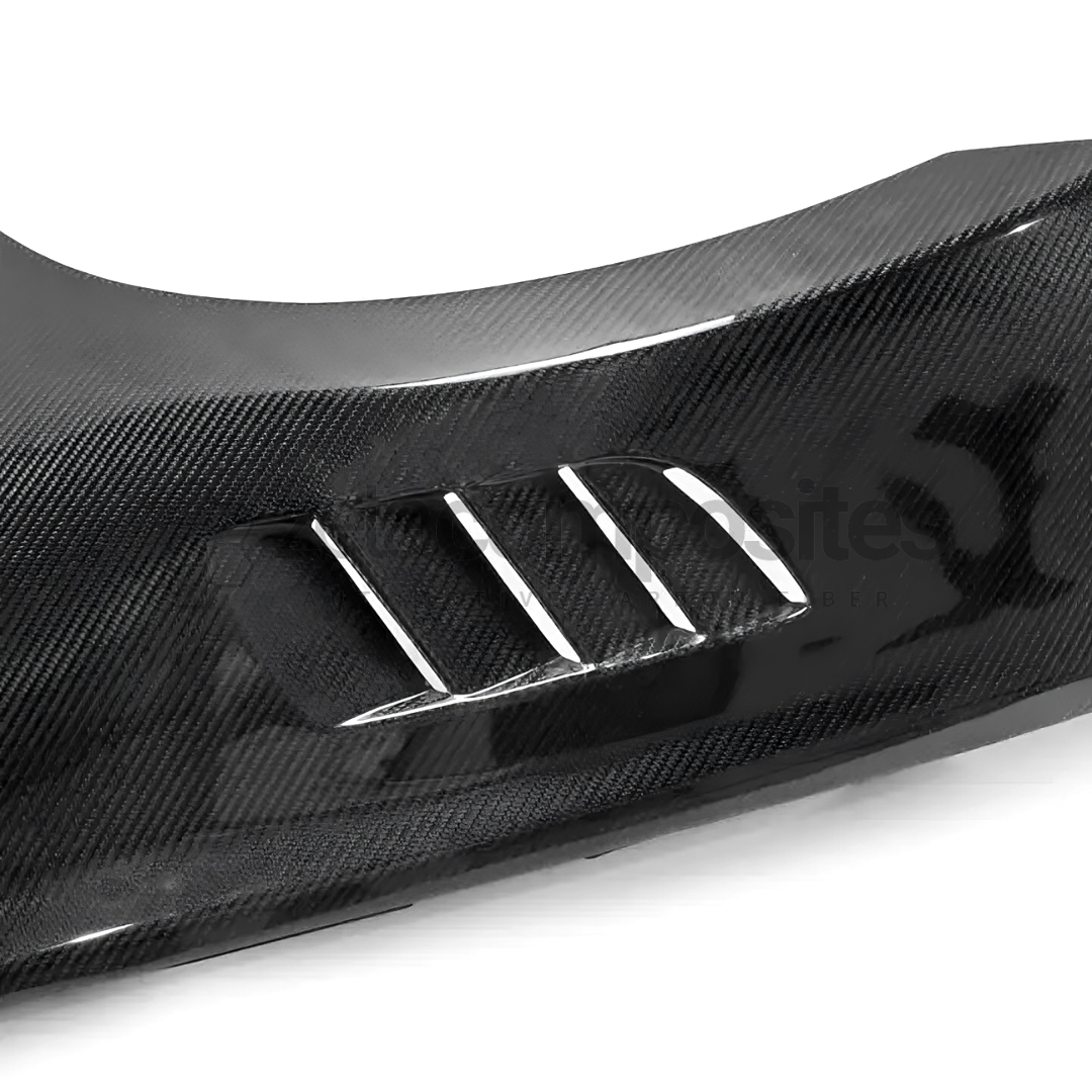 Carbon Fiber Fenders Vented Style for Nissan 370z