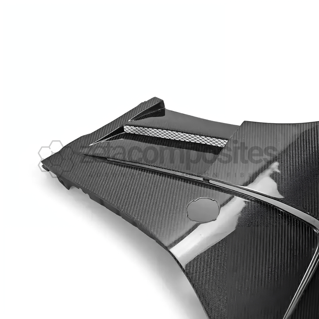 Carbon Fiber Fenders Vented Style for Nissan 370z