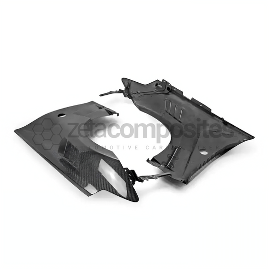 Carbon Fiber Fenders Vented Style for Nissan 370z