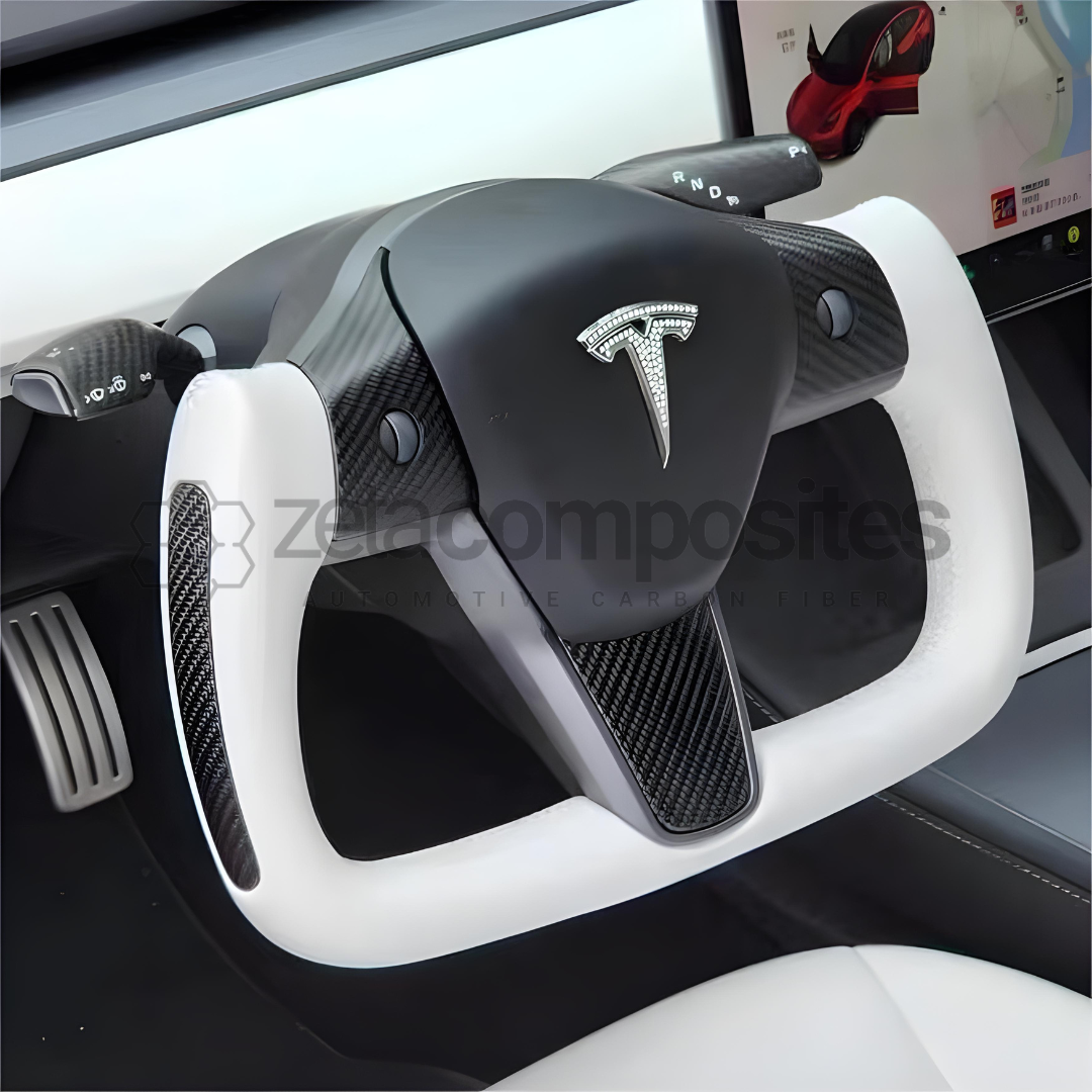 Carbon Fiber Steering Wheel for Model 3 | Y