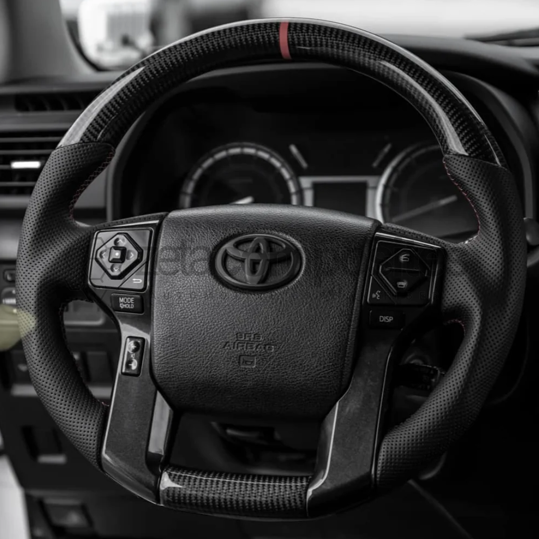 Carbon Fiber Steering Wheel Compatible with Tundra/Tacoma/4runner