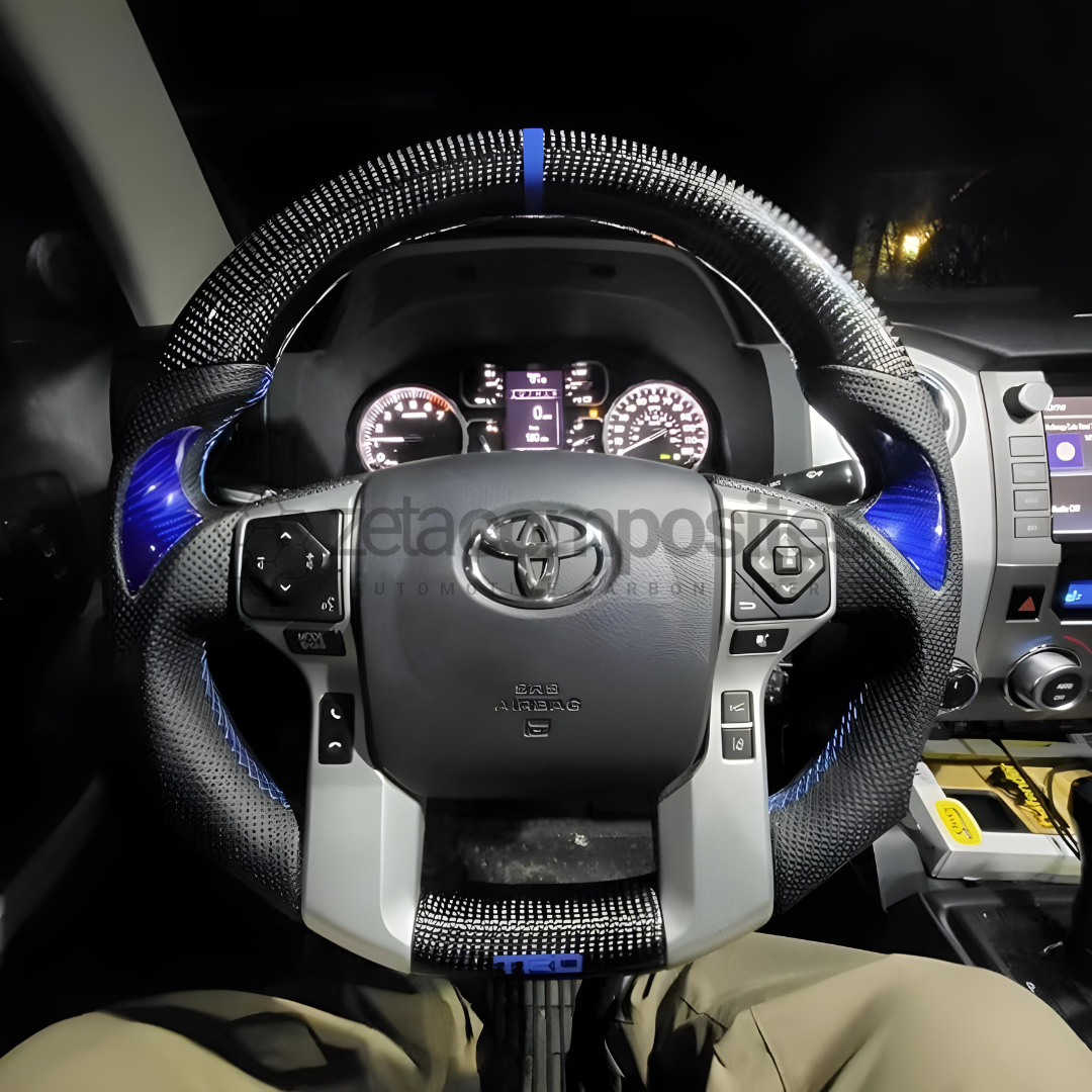 Carbon Fiber Steering Wheel Compatible with Tundra/Tacoma/4runner