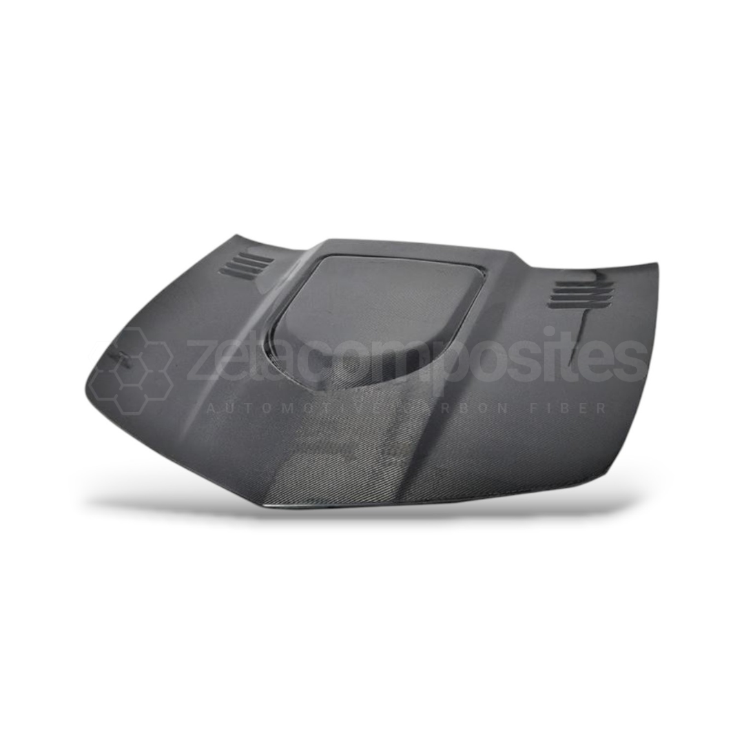 2010-2015 Camaro Carbon Fiber Shaker / Firebird Style Hood
