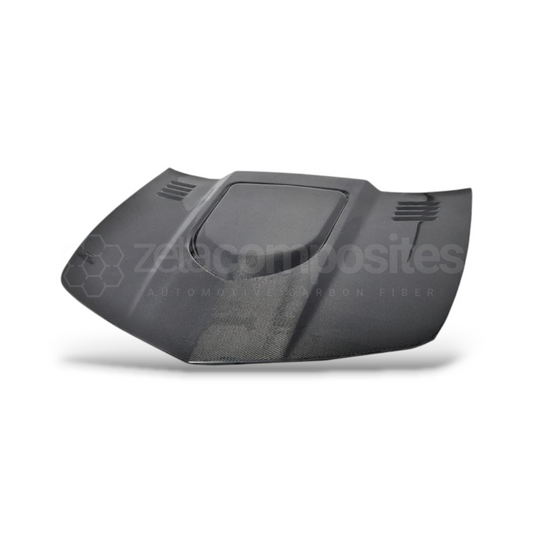 2010-2015 Camaro Carbon Fiber Shaker / Firebird Style Hood