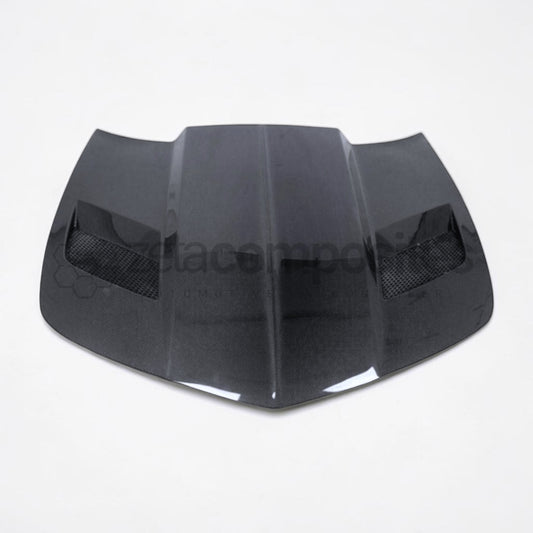 (2010'-2015') Camaro Carbon Fiber Hood Dual Vented Style