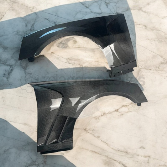 2010-2015 Camaro Carbon Fiber Fenders Vented Pair