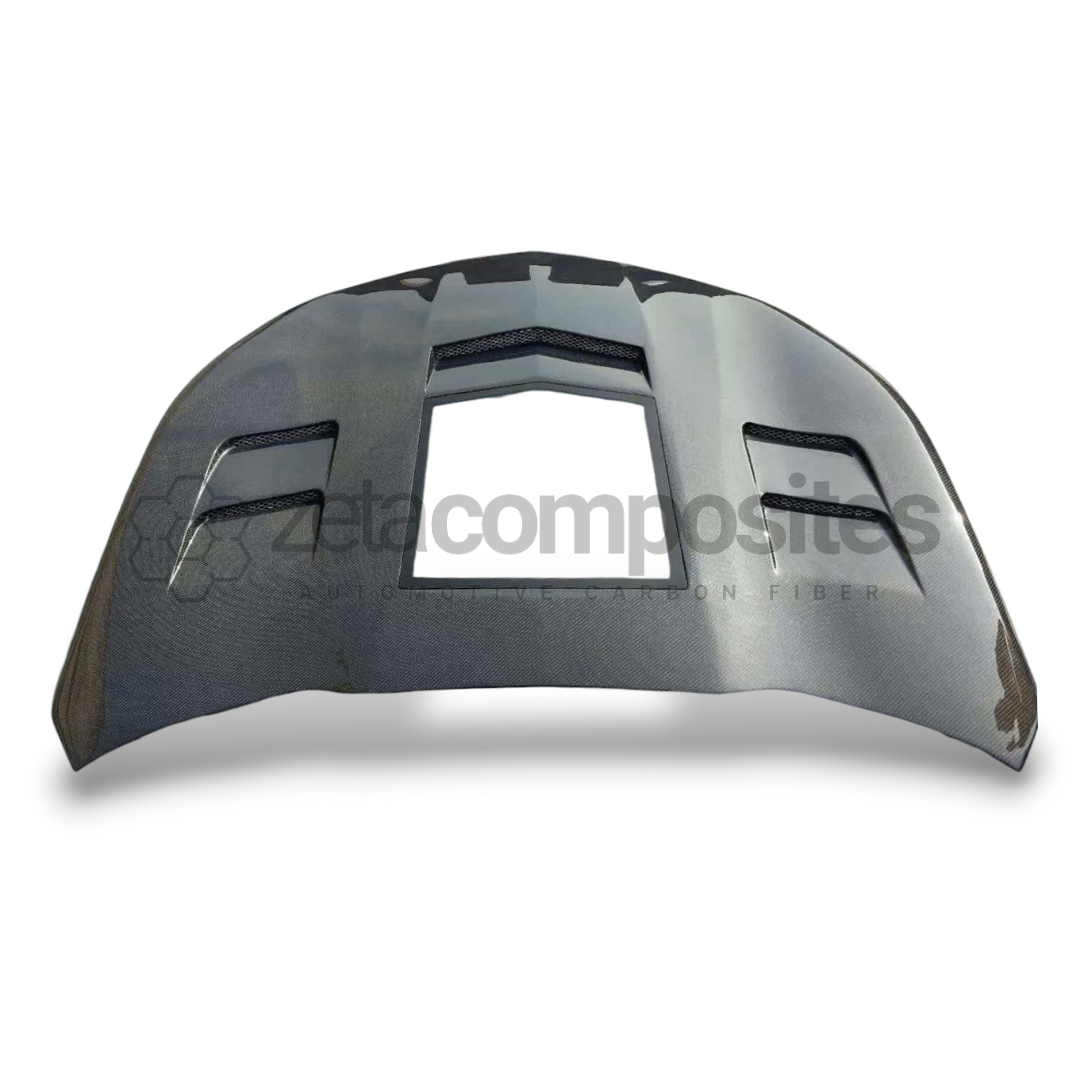 Carbon Fiber Transparent Hood for Chevrolet Camaro 6th Gen 2016+