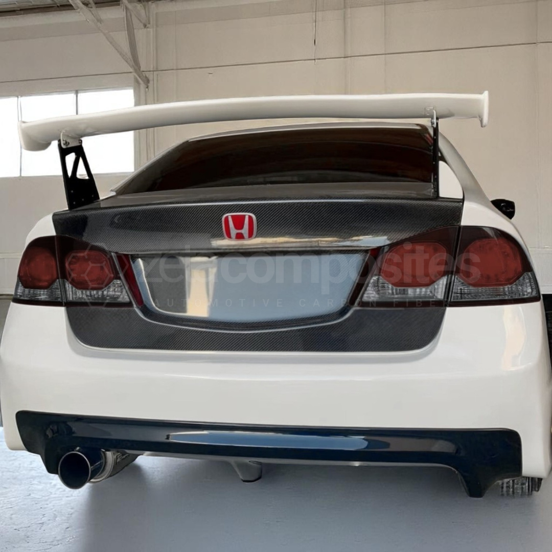 OEM Style Carbon Fiber Trunk Lid (2006'-2010') Honda Civic Sedan