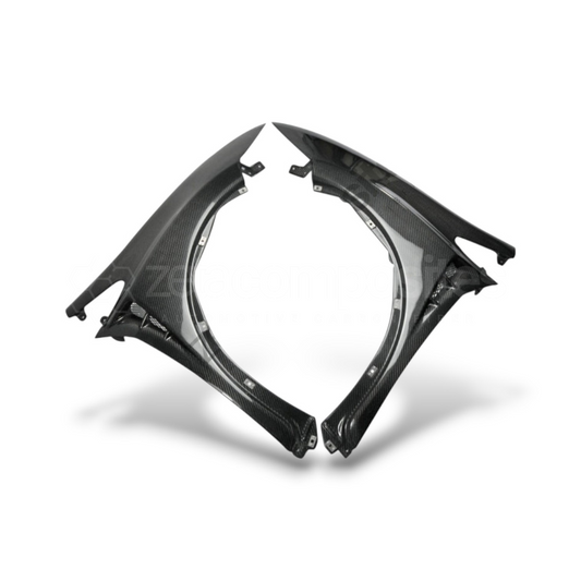 Type R Style Carbon Fiber Fenders for Honda Civic Sedan (2006'-2011')