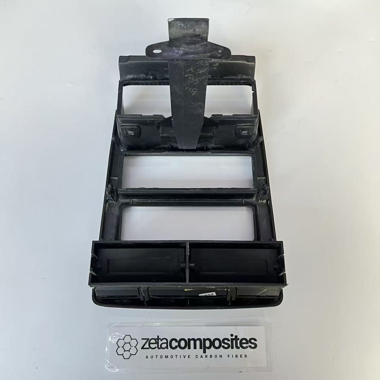 (1994'-2004') Mustang Carbon Fiber Radio Bezel Direct Replacement