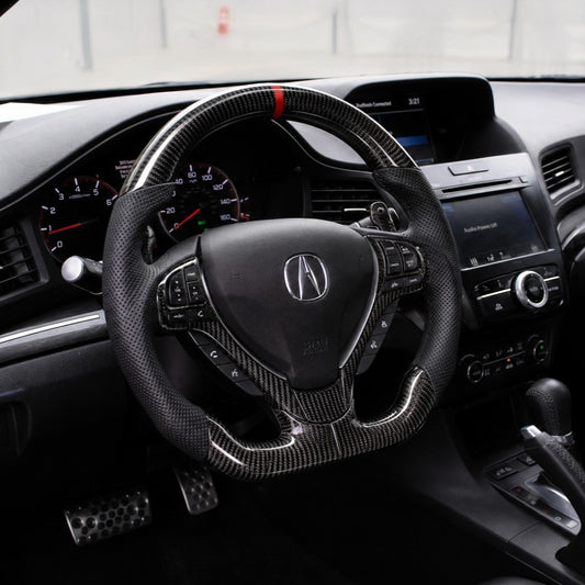 (2013'-2022') Acura ILX RDX Carbon Fiber Steering Wheel